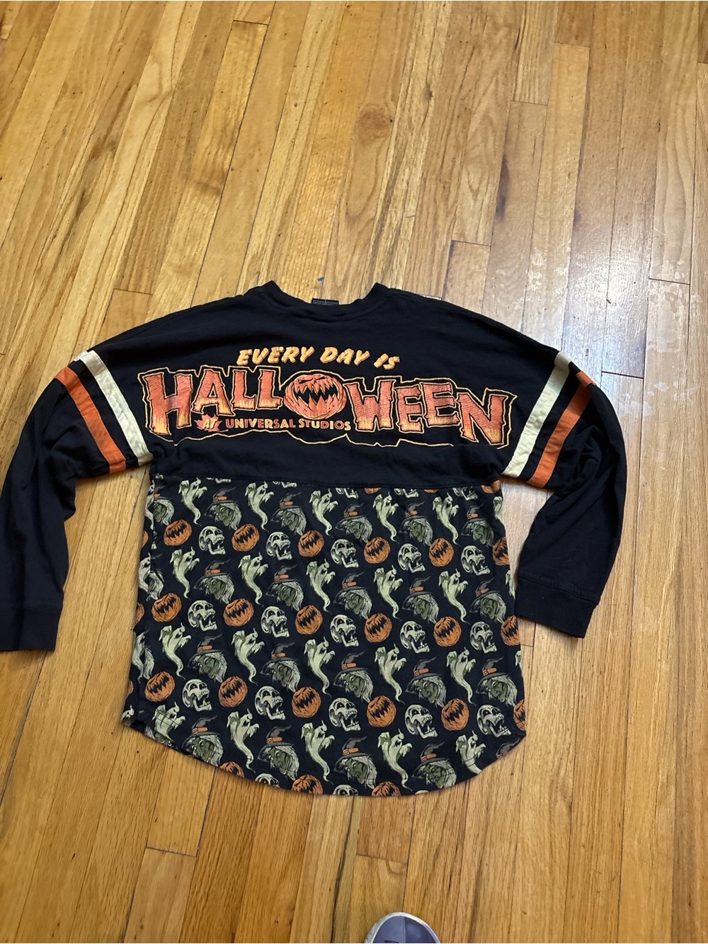 Universal Black, Orange & Cream 'Every Day is Halloween'  smallTop
